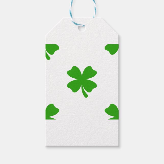 Etiqueta Para Presente st patricks clover emoji (Frente)