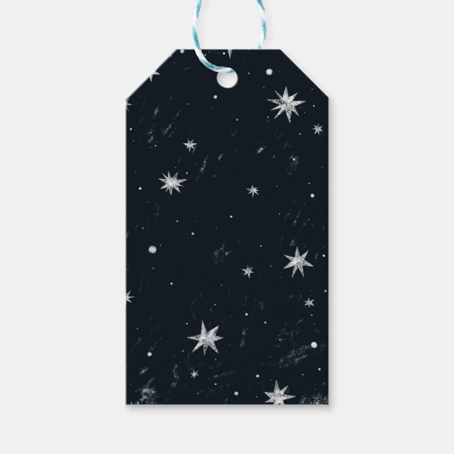 Etiqueta Para Presente Starry Night (Frente)