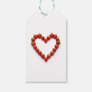 Etiqueta Para Presente Strawberry Heart
