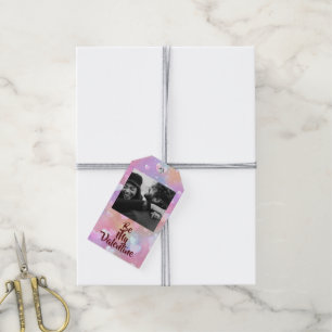 Etiqueta Para Presente Sua Foto! Tag de Presente Personalizada do Dia dos
