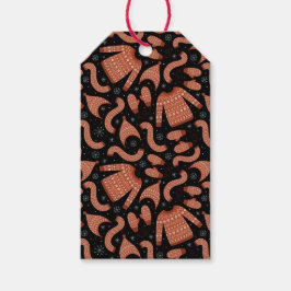 Etiqueta Para Presente Suéter de Natal Feio Brancos