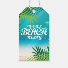 Etiqueta Para Presente Summer Beach Party