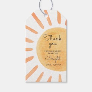 Etiqueta Para Presente Sunshine Favor Tags Summer Boho Sun Aniversário