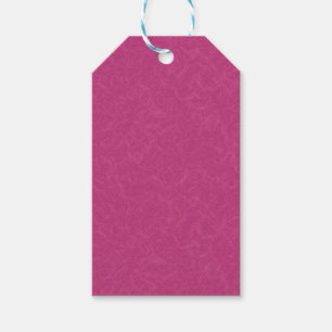 Etiqueta Para Presente Superfície rosa texturizada com padrão espiral