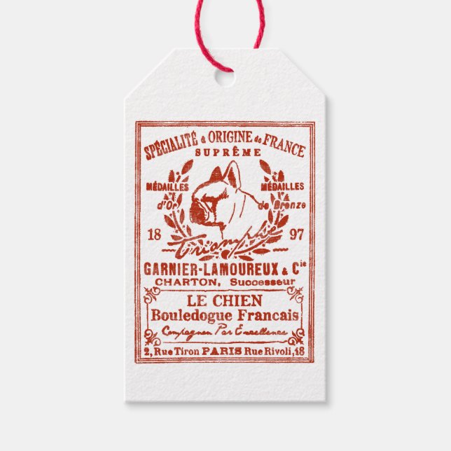 Etiqueta Para Presente Supremo (Frente)