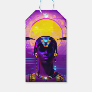 Etiqueta Para Presente Synthwave Pharaoh