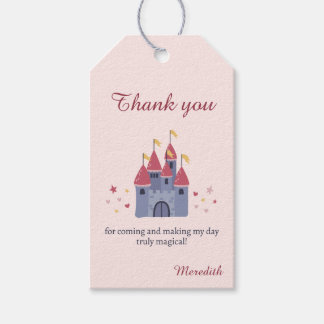 Etiqueta Para Presente Tag de Favor do Coração do Castelo Encantado, Cor-
