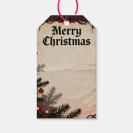Etiqueta Para Presente Tag de Natal Mais Escuro Mas Mais Antigo 4