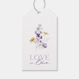 Etiqueta Para Presente Tag de Presente de Agradecimento Floral Amor em Fl