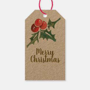 Etiqueta Para Presente Tag do cair da caixa de presente do Feliz Natal