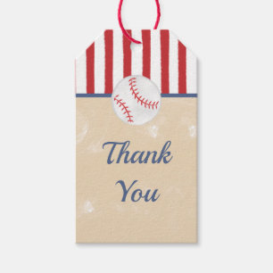 Etiqueta Para Presente Tag do chá de fraldas do basebol ou do presente d