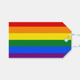 Etiqueta Para Presente Tag do presente com a bandeira de LGBT