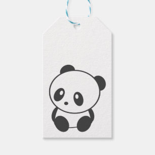 Etiqueta Para Presente Tag do presente da panda
