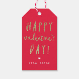 Etiqueta Para Presente Tag do presente do dia dos namorados do brilho do