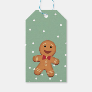 Etiqueta Para Presente Tag do presente do homem de pão-de-espécie