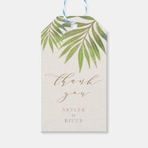 Etiqueta Para Presente Tag esplêndido do presente de casamento do verão