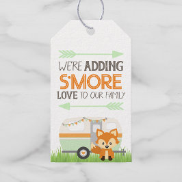 Etiqueta Para Presente Tags de Favor do Woodland RV do S'more Love