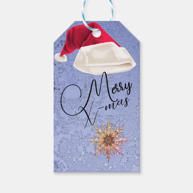 Etiqueta Para Presente Tampa de Natal (Frente)