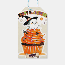 Etiqueta Para Presente Tão Fofo Quanto Boo Lindos Cupcakes de Halloween