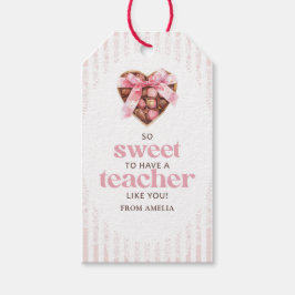 Etiqueta Para Presente Teacher Valentine Gift Tag Sweet Chocolate