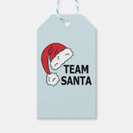 Etiqueta Para Presente Team Santa ,Cool Christmas Gift