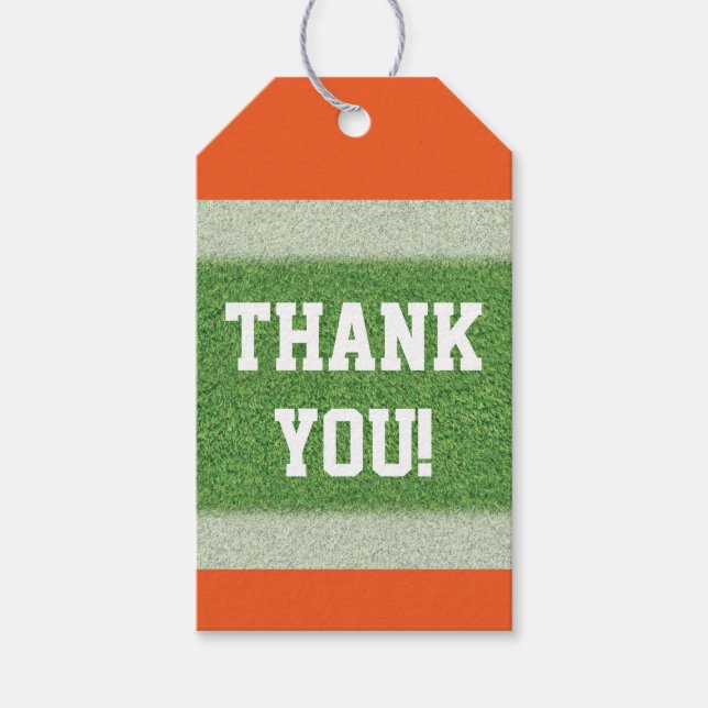 Etiqueta Para Presente Tema de futebol (Frente)