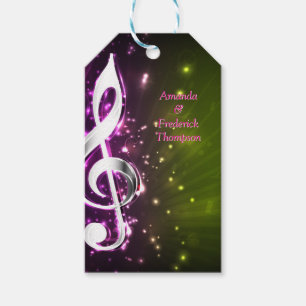 Etiqueta Para Presente Temas de Celebração para Amantes da Música