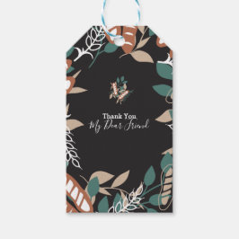 Etiqueta Para Presente Texto editável aspas de presentes