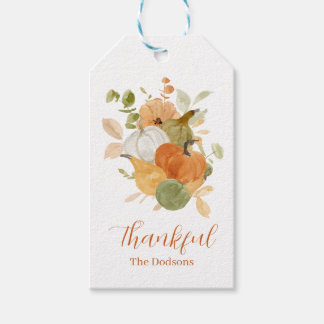 Etiqueta Para Presente Thanksgiving Gift Tag
