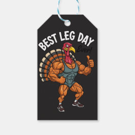 Etiqueta Para Presente Thanksgiving Leg Day Gift Tag