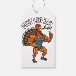 Etiqueta Para Presente Thanksgiving Leg Day Gift Tag