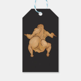 Etiqueta Para Presente Thanksgiving Twerkey Gift Tag