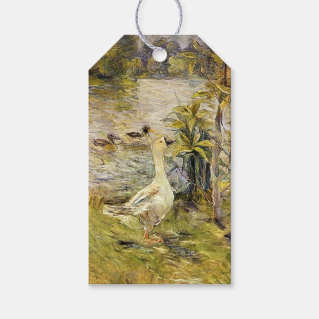 Etiqueta Para Presente The Goose (por Berthe Morisot) (Frente)