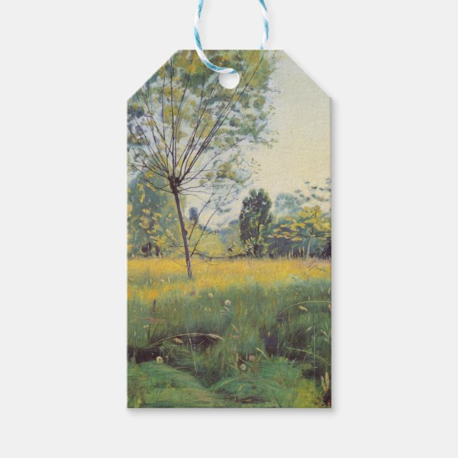 Etiqueta Para Presente The Ouro Meadow (por Ferdinand Hodler) (Frente)