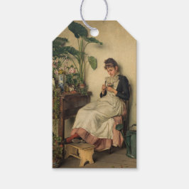 Etiqueta Para Presente The Young Florist (por Carl Zewy)