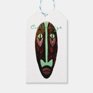 Etiqueta Para Presente Thunder_Cove de Máscara de Tiki Longa