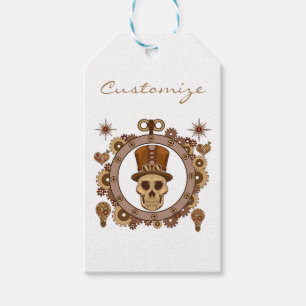 Etiqueta Para Presente Thunder_Cove do Tema do Topo do Tema Steampunk