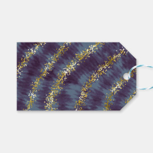 Etiqueta Para Presente Tie-dye glitter