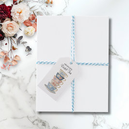 Etiqueta Para Presente Time for Tea Bridal Shower Favor Tag