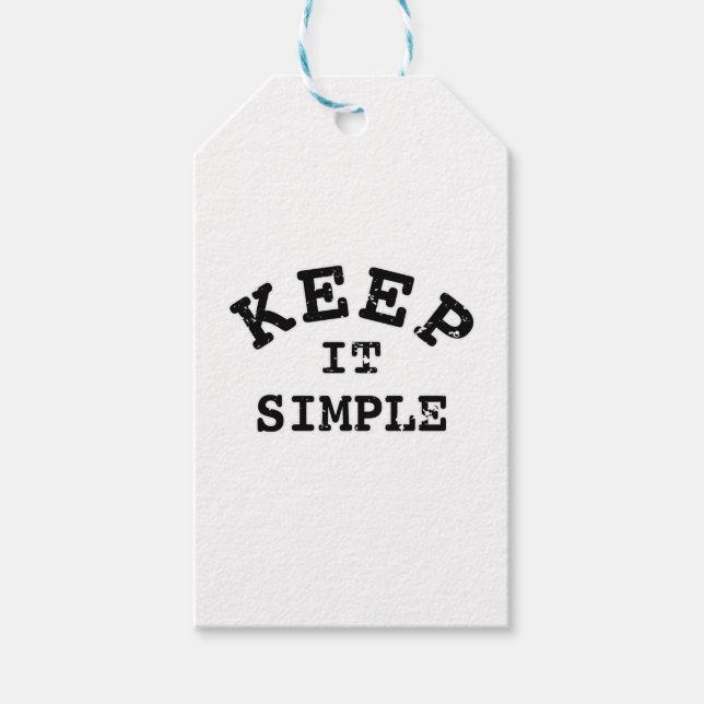 Etiqueta Para Presente Típica Simples (Frente)