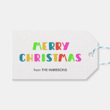 Tipografia Colorida Arco-Íris Feliz Natal