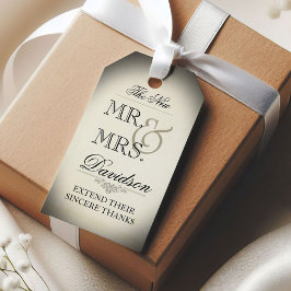 Etiqueta Para Presente Tipografia Vintage Elegante Estilo Antigo Casament