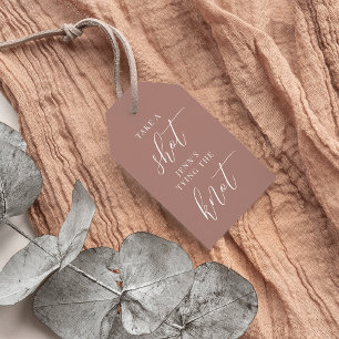 Etiqueta Para Presente Tire uma foto, ela é uma solteira de Casando