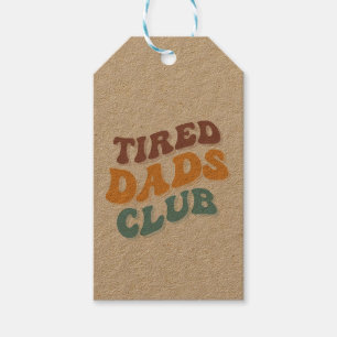 Etiqueta Para Presente Tired Pais Club Funny