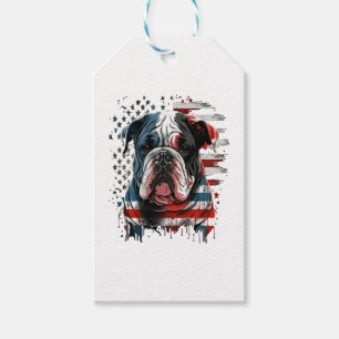 Etiqueta Para Presente TODOS OS AMERICANOS DOG amam buldogue inglês 1