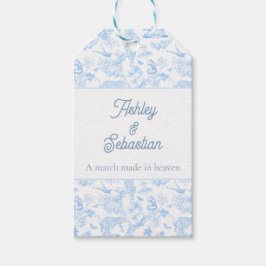 Etiqueta Para Presente Toile Chinoiserie da Selva Esportiva