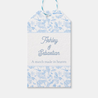 Etiqueta Para Presente Toile de Chinoiserie da Selva Préppy