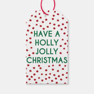 Etiqueta Para Presente Tome Uma Etiqueta De Presente De Bolinhas De Natal