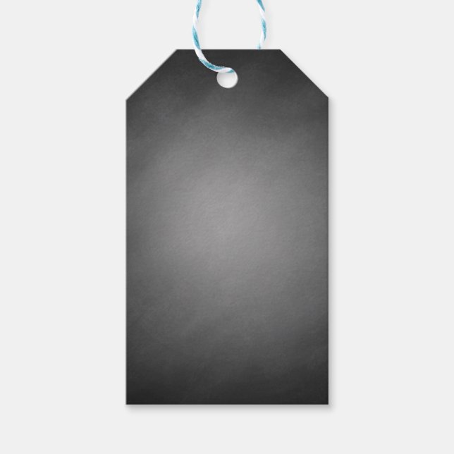 Etiqueta Para Presente Trendy Chalkboard Vignette (Frente)