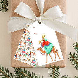 Etiqueta Para Presente Três Reis Magos Natal Adorável